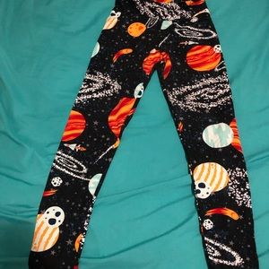 LuLaRoe Space Galaxy Leggings One Size Fits All